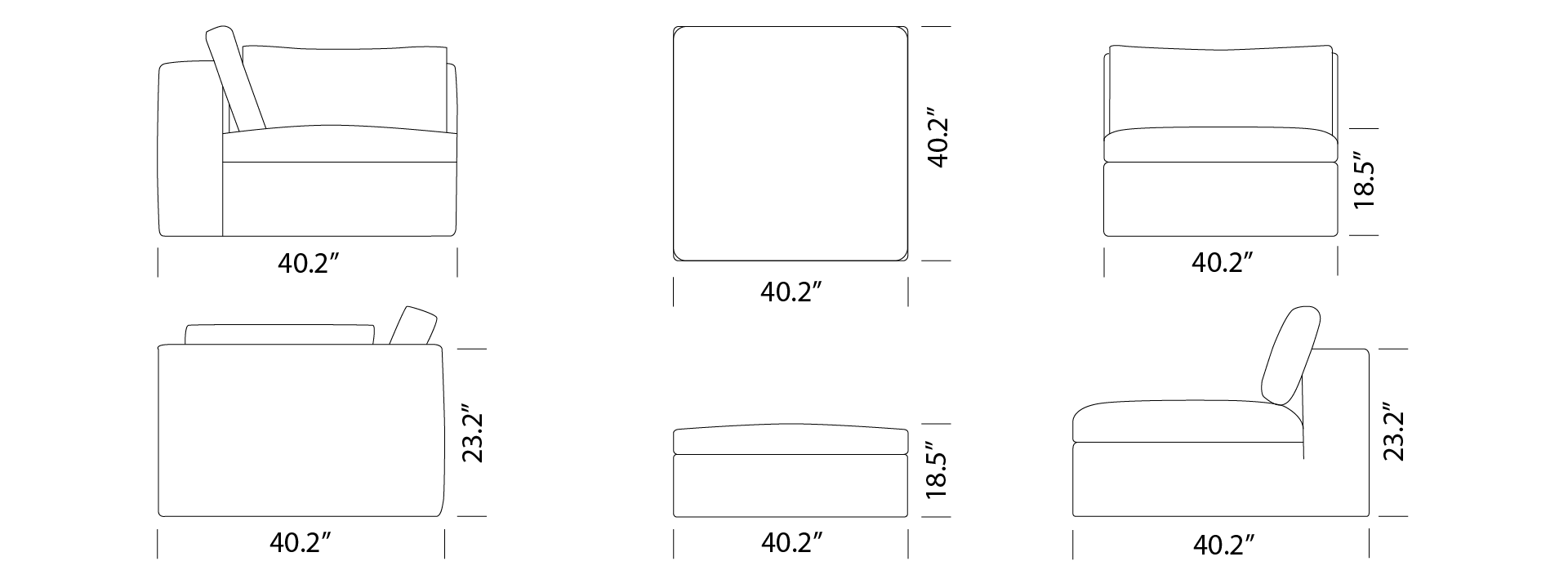 Cloud Couch With Ottoman Replica Dimensions Desktop New