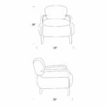 Yeti Sheepskin Armchair and Ottoman Replica by Timothy Oulton for RH - Image 15