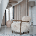 Yeti Sheepskin Armchair and Ottoman Replica by Timothy Oulton for RH - Image 13