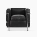 LC2 Petit Modele Armchair Replica by Le Corbusier for Cassina