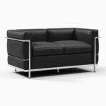 LC2 Loveseat Replica by Le Corbusier for Cassina - Image 2