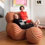 Up 50 Armchair and Ottoman Replica by Gaetano Pesce for B&B Italia - Image 2