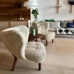 Little Petra Lounge Chair and Ottoman Replica by Viggo Boesen for &Tradition - Image 15