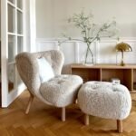 Little Petra Lounge Chair and Ottoman Replica by Viggo Boesen for &Tradition - Image 14