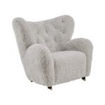 The Tired Man Lounge Chair and Ottoman Replica by Flemming Lassen for Audo Copenhagen - Image 6