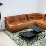 Togo Sofa Leather Three Seater Replica by Michel Ducaroy for Ligne Roset - Image 3