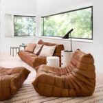 Togo Sofa Leather Replica by Michel Ducaroy for Ligne Roset - Image 9