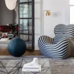 Up 50 Armchair and Ottoman Replica by Gaetano Pesce for B&B Italia - Image 3