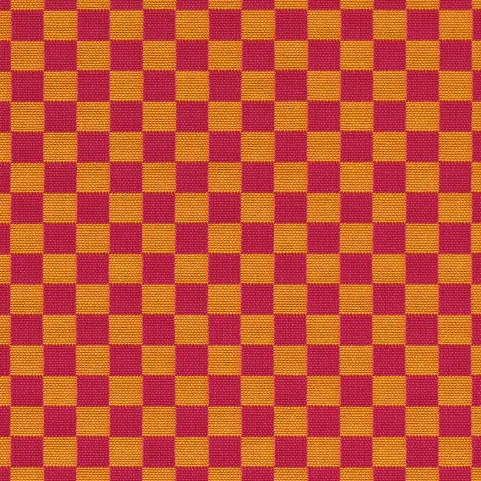 Checker - Magenta Orange