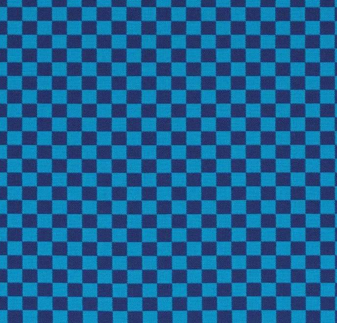 Checker - Ultramarine Turquoise