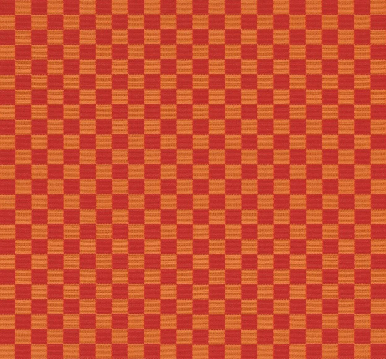 Checker - Crimson Orange