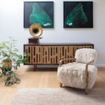 Yeti Sheepskin Armchair and Ottoman Replica by Timothy Oulton for RH - Image 8