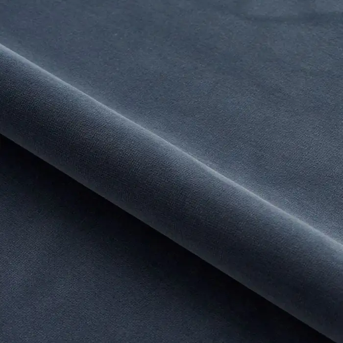 Cotton Velvet - Wedgewood