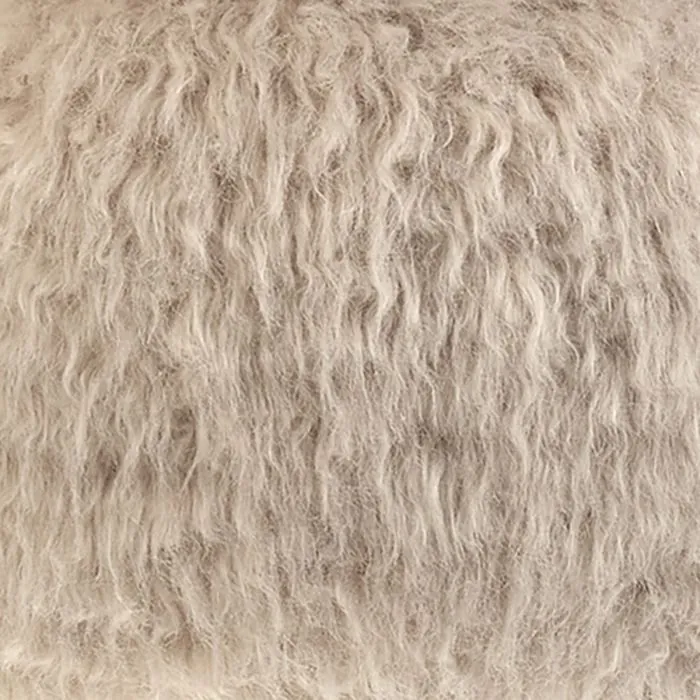 Faux Sheepskin - Long Hair Natural Beige