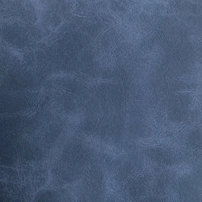 Vegan Leather - Distressed Space Blue