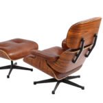 charles and ray eames lounge chair and ottoman - Image 8